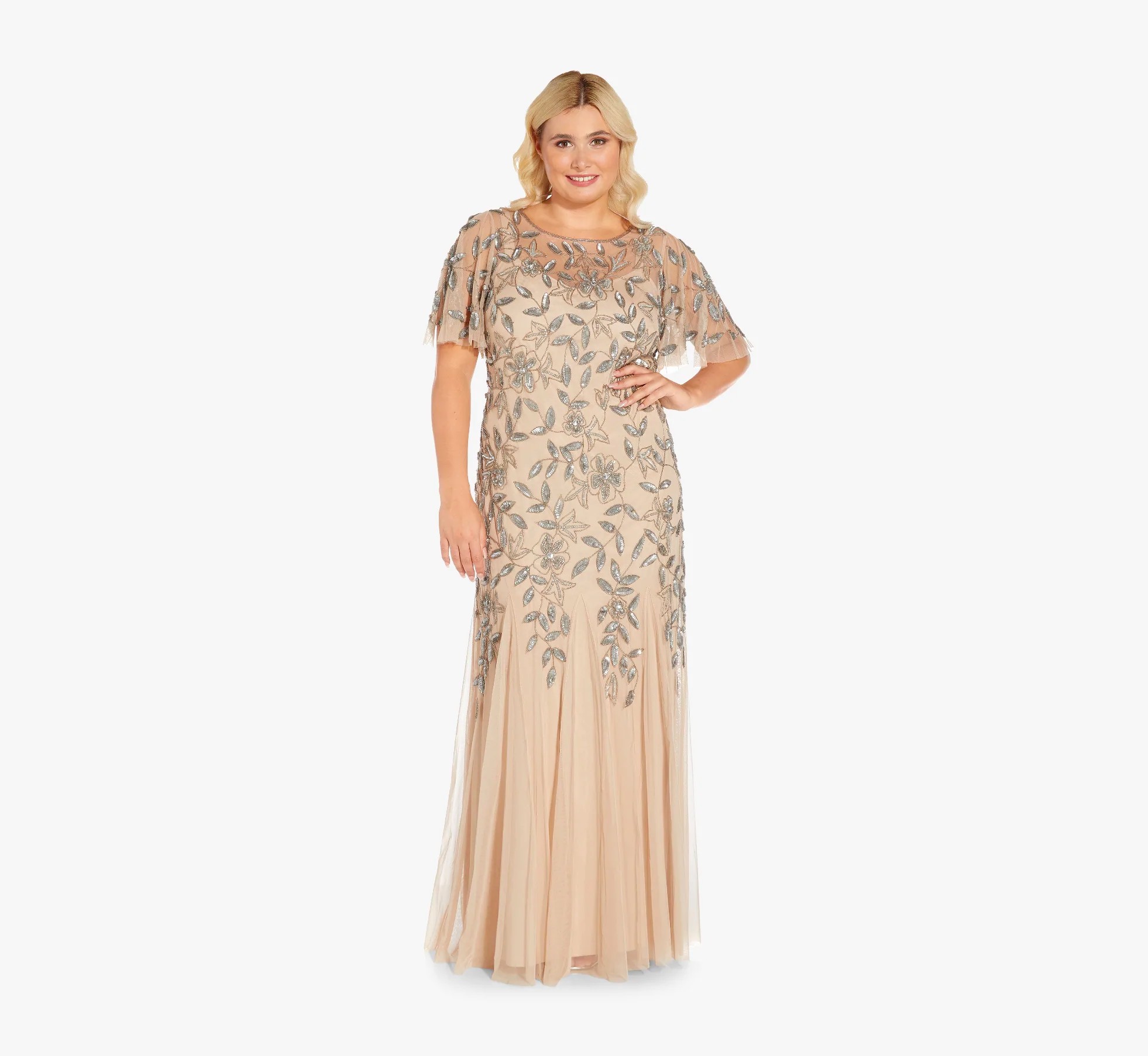 Gold Mother of The Bride Dresses