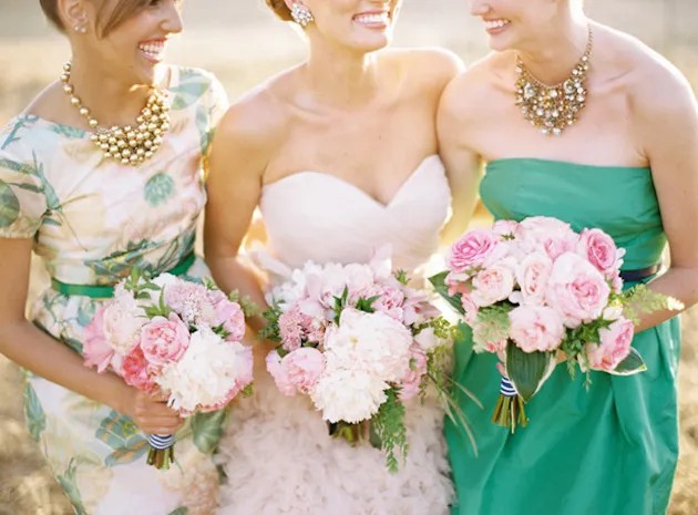 35 Ideas for Mix and Match Bridesmaid Dresses