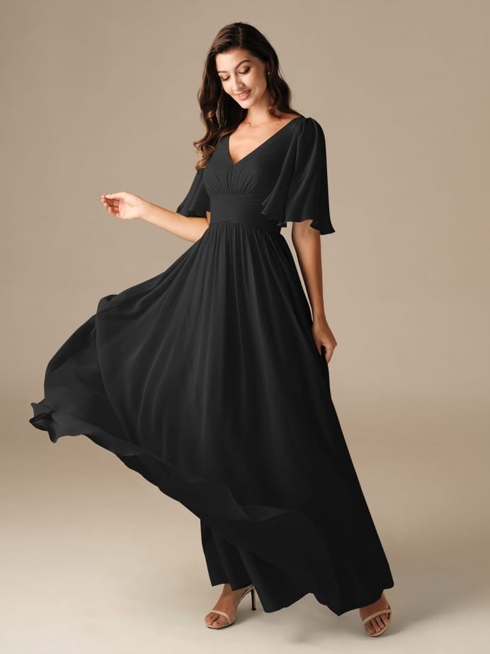 Black Bridesmaid Dresses Under $100