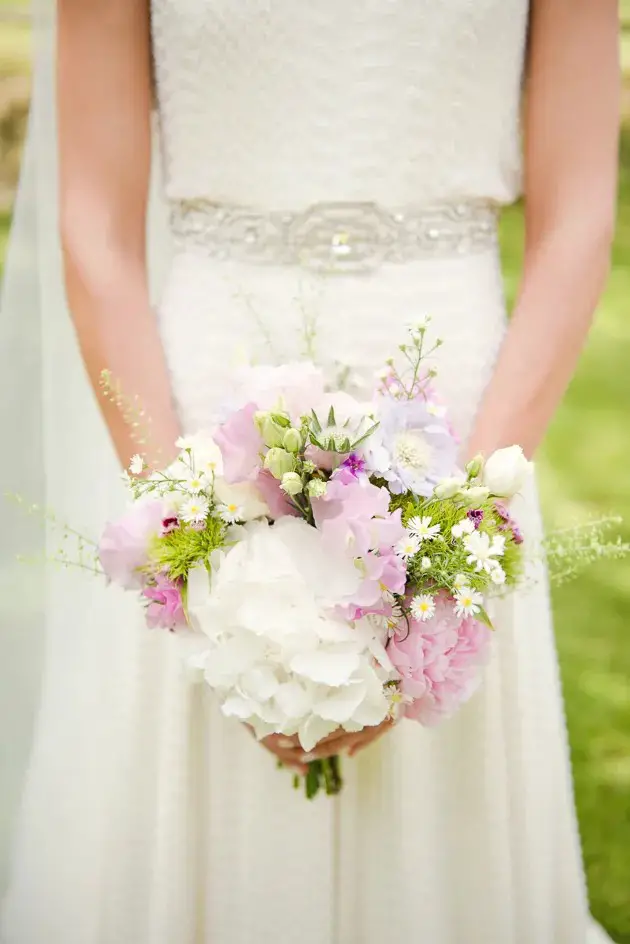 Flower-Filled English Countryside Wedding