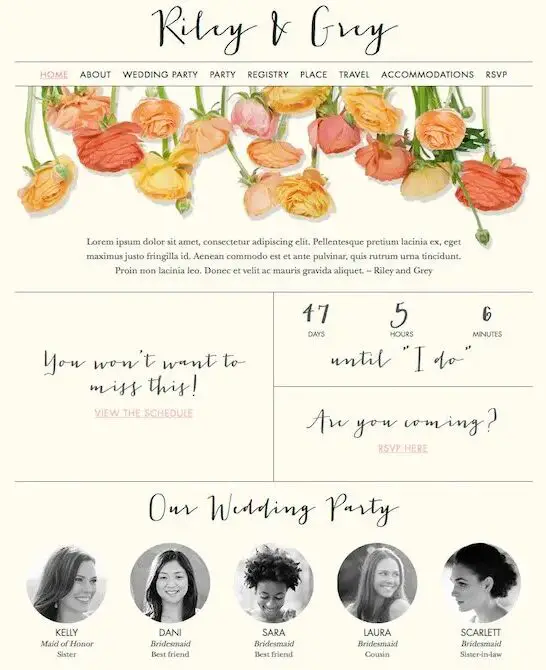 The Easy & Chic Way To Create Your Perfect Wedding Website