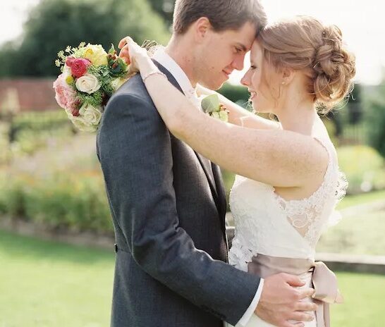 Elegant, Pretty And Full Of Flowers; Romantic English Garden Wedding