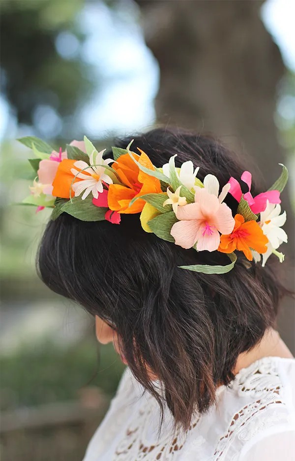 The Gorgeous DIY Flower Crown