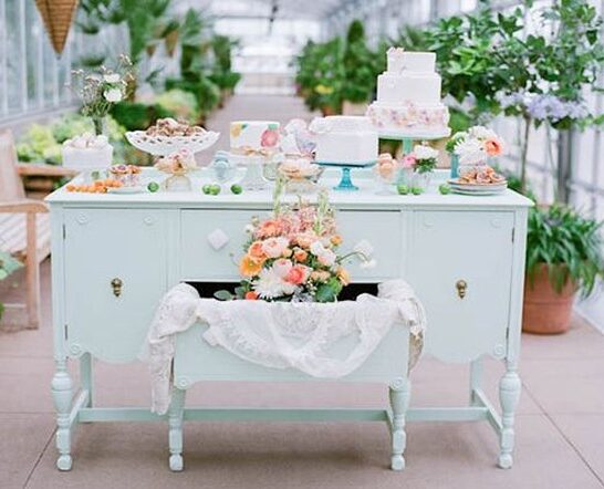 2014 Wedding Cake Trends #7  Dessert Tables