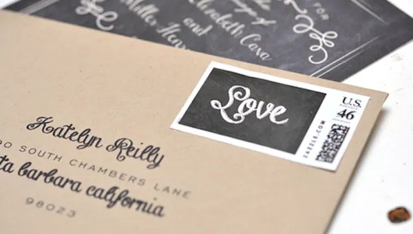 Signature Wedding Stamps