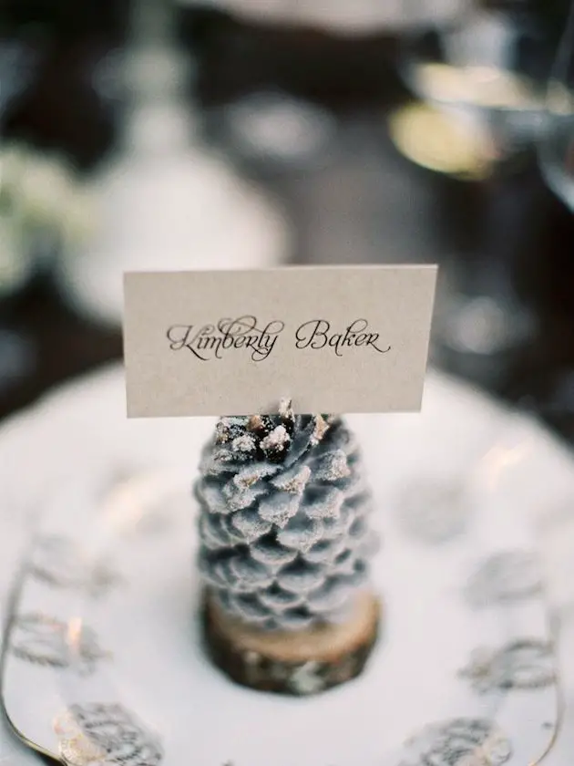 Pinecone Place Setting