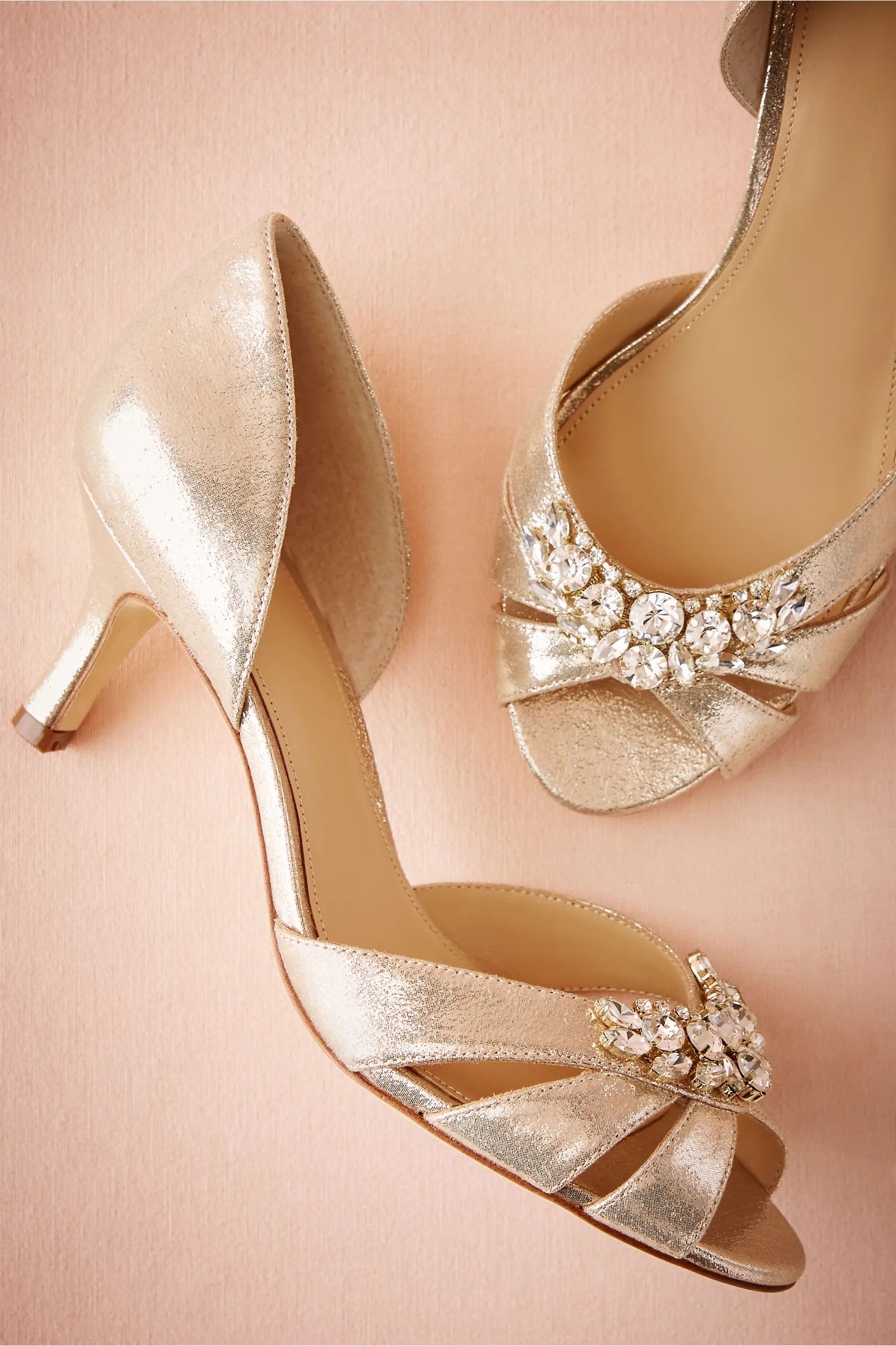 Gold Wedding Shoes