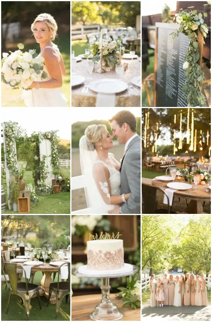 Stunning Outdoor Wedding With Luxurious Scrap-Inspired Decor - Tell Us ...