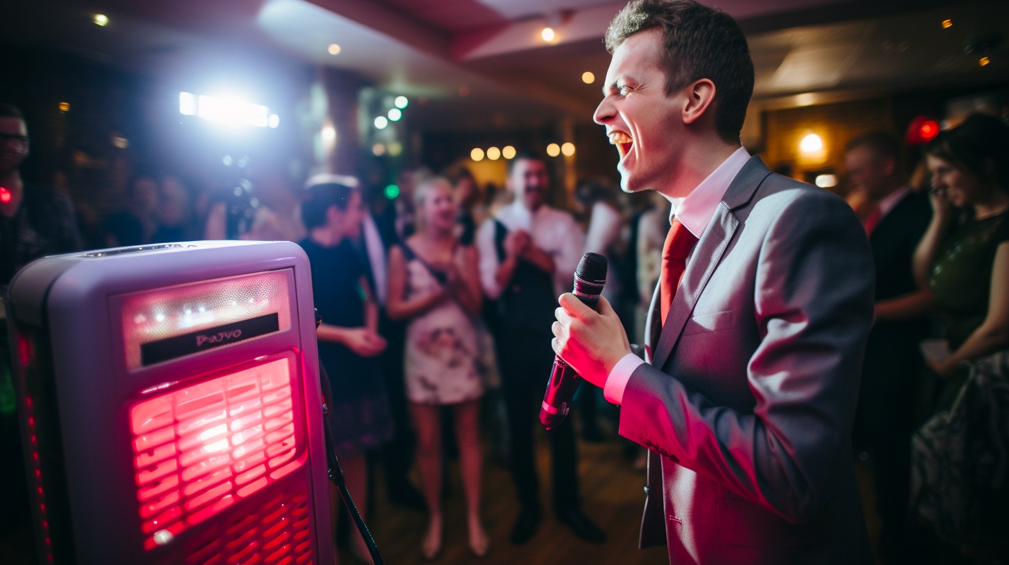 A Wedding Karaoke Machine