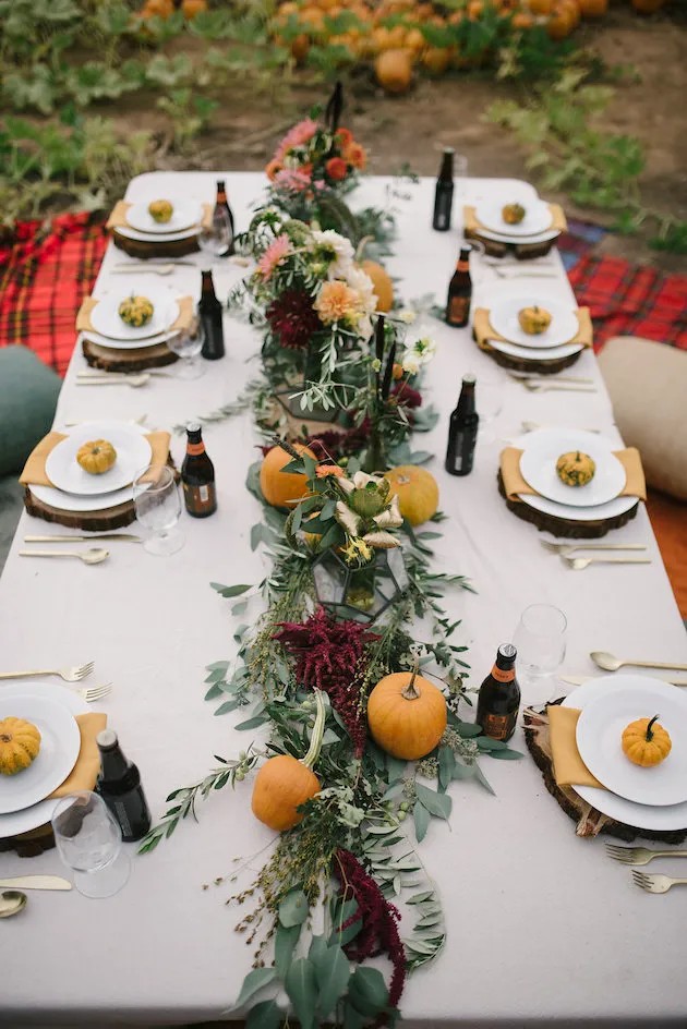 Pumpkin Patch Wedding Inspiration For Fall