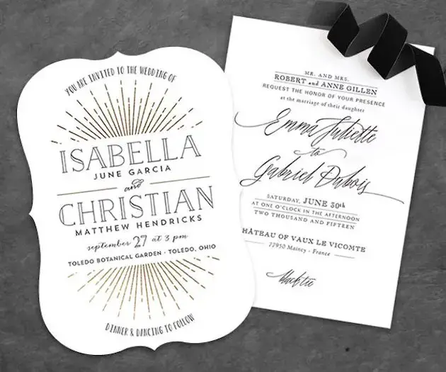 Find Your Wedding Stationery Style with Minted