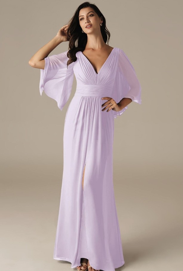 TFNC Bridesmaid Chiffon Dress