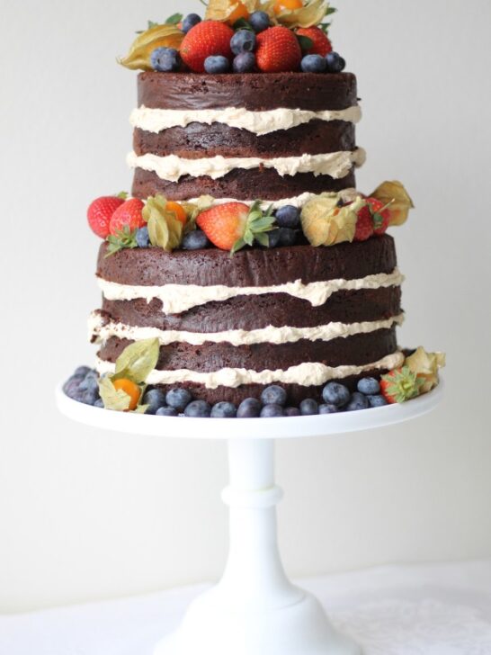 2014 Wedding Cake Trends #2  Naked Cakes