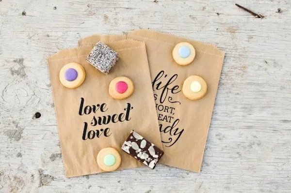 Brown Paper Sweet Bags