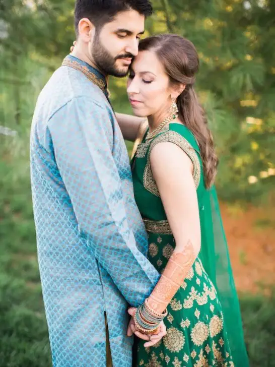 Beautiful Multicultural Wedding With A Hindu And Catholic Ceremony