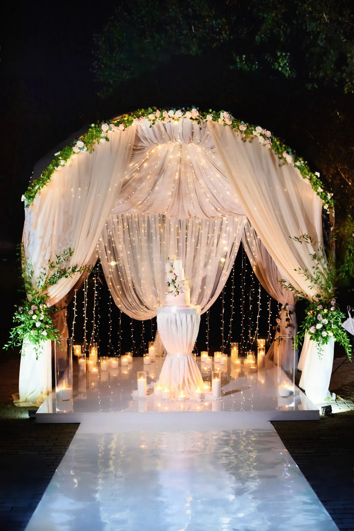 11 Breathtaking Outdoor Wedding Lighting Ideas (& enter to win $1200 of lighting!)