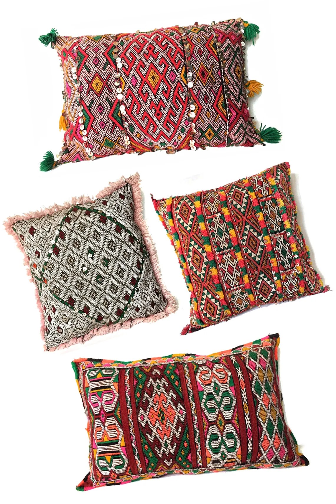 Moroccan Pillows and Textiles