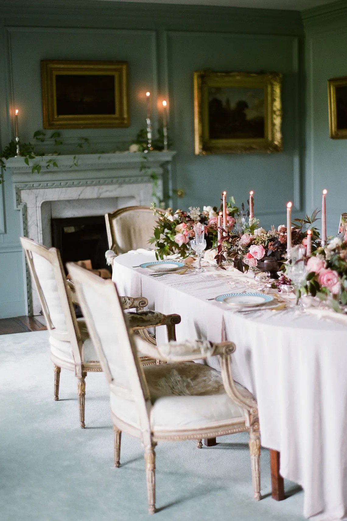 Opulent Wedding Romance In A Historic English Estate