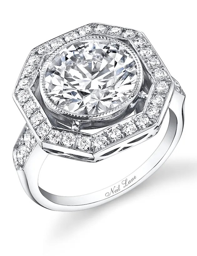 Tell me about the designs behind a few of your favorite celebrity engagement rings?