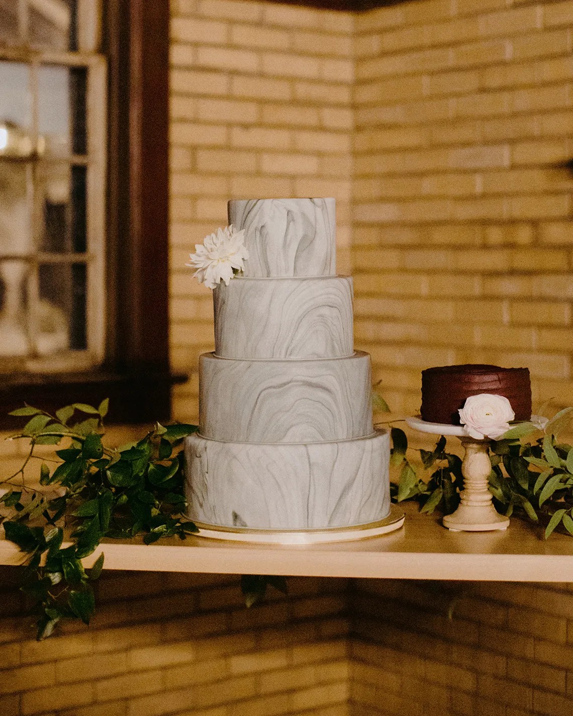 Marble Wedding Cake