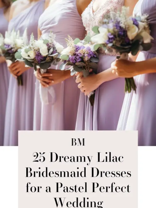 25 Dreamy Lilac Bridesmaid Dresses For A Pastel Perfect Wedding