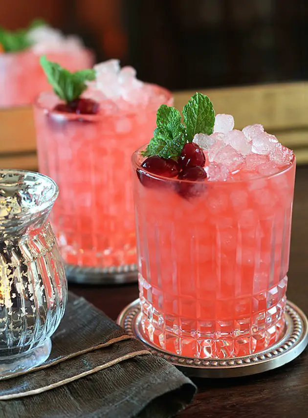 Cranberry Ginger Fizz