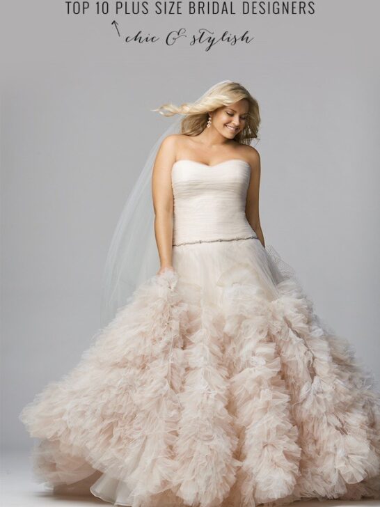 Top 10 Plus Size Wedding Dress Designers By Pretty Pear Bride