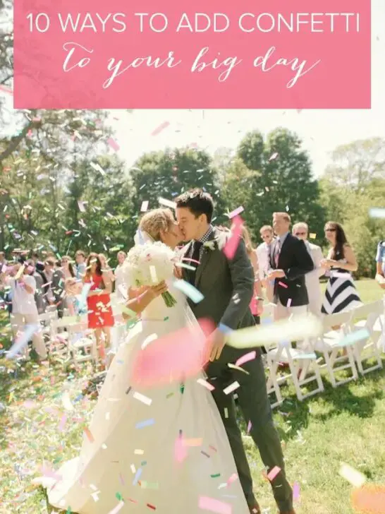 10 Fun And Fabulous Wedding Confetti Ideas