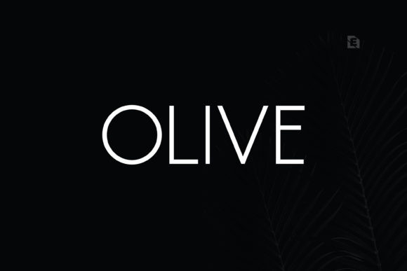 Olive Font