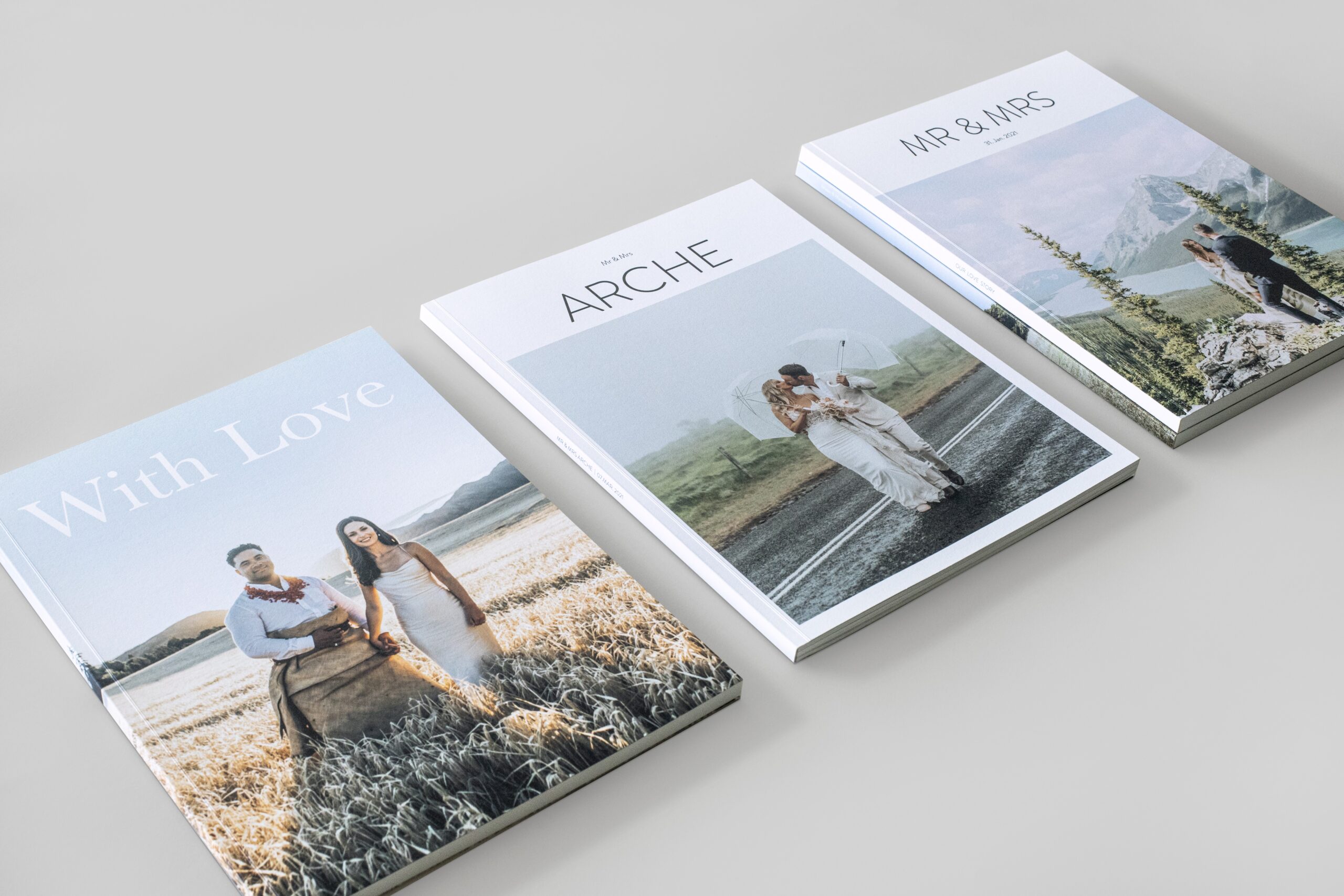 Relive the Memories with Commemorative Wedding Magazines