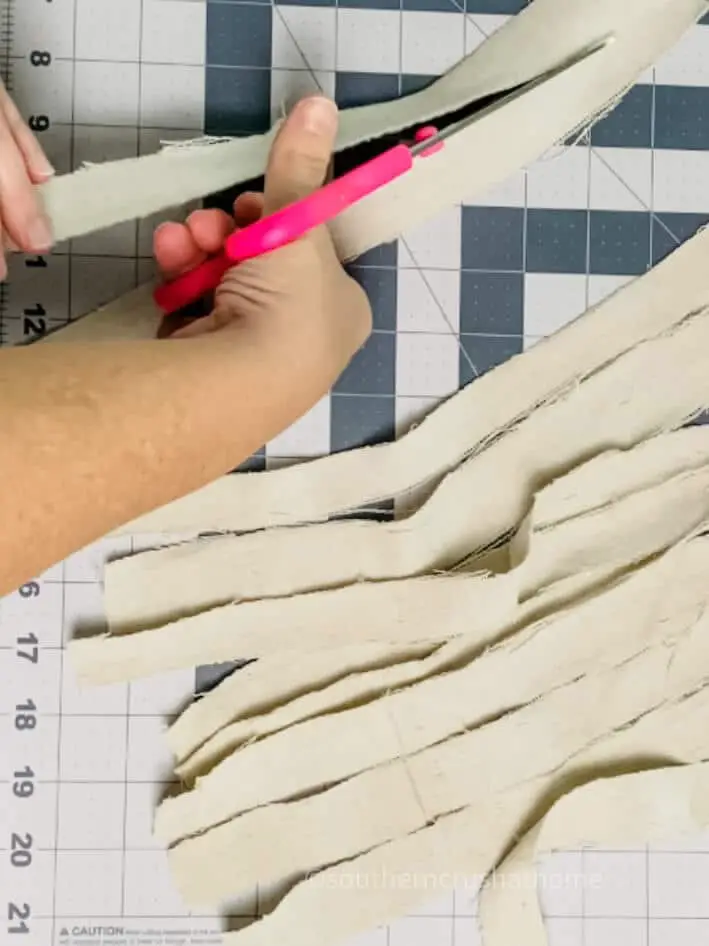 How to make A DROP CLOTH MESSY BOW