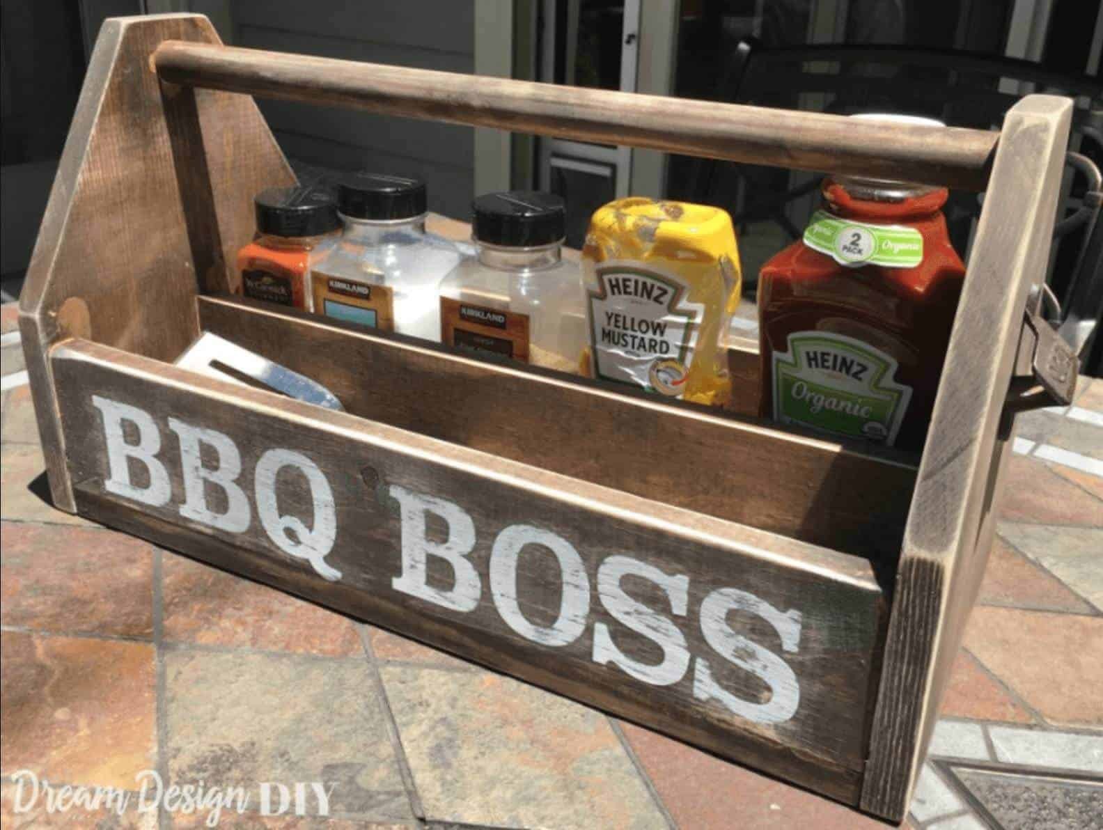 how do you store bbq tools?